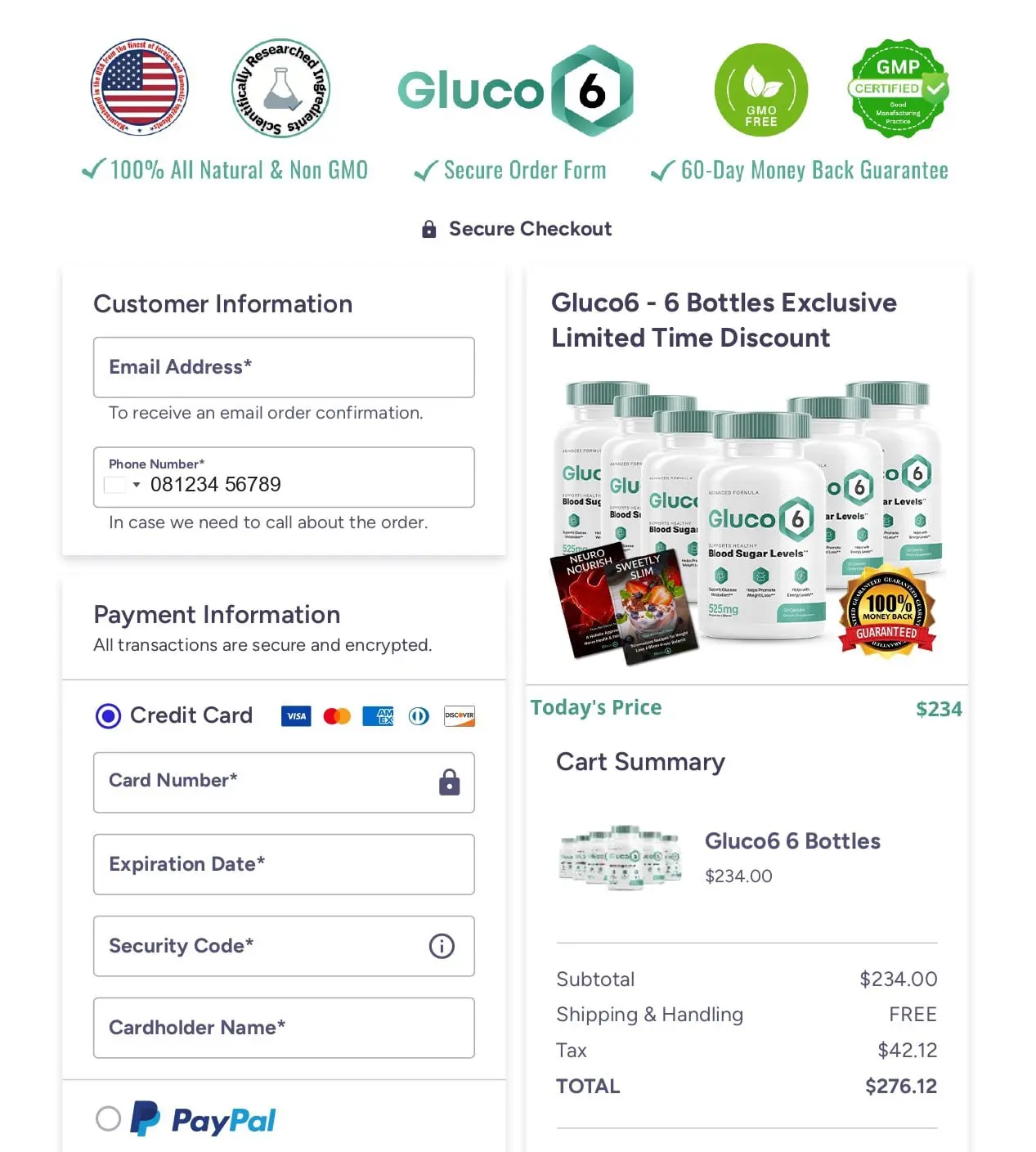 Gluco6 discount
